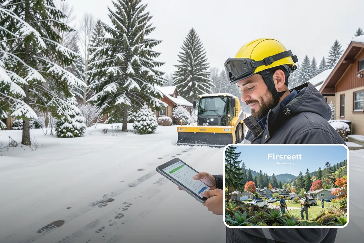 Downtown Snow Hauling in Fircrest, Pierce County, WA - Removes snow where no on-site space exists