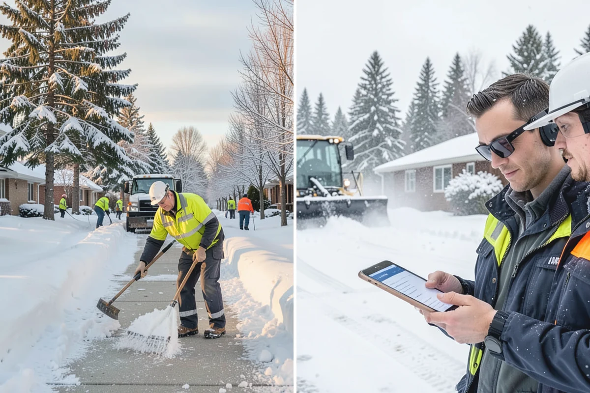 Downtown Snow Hauling in Gold Bar, Snohomish County, WA - We survey streetfronts, loading zones, and crossings