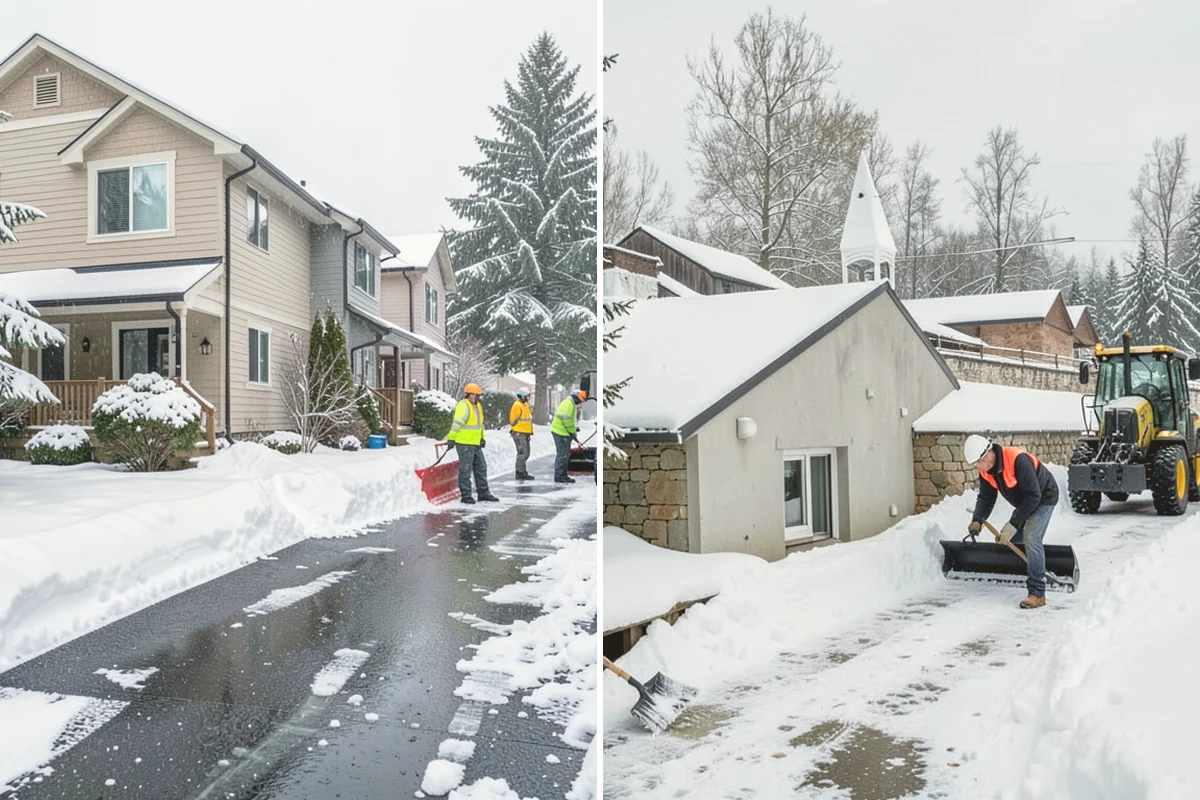 Downtown Snow Hauling in Index, Snohomish County, WA - We survey streetfronts, loading zones, and crossings