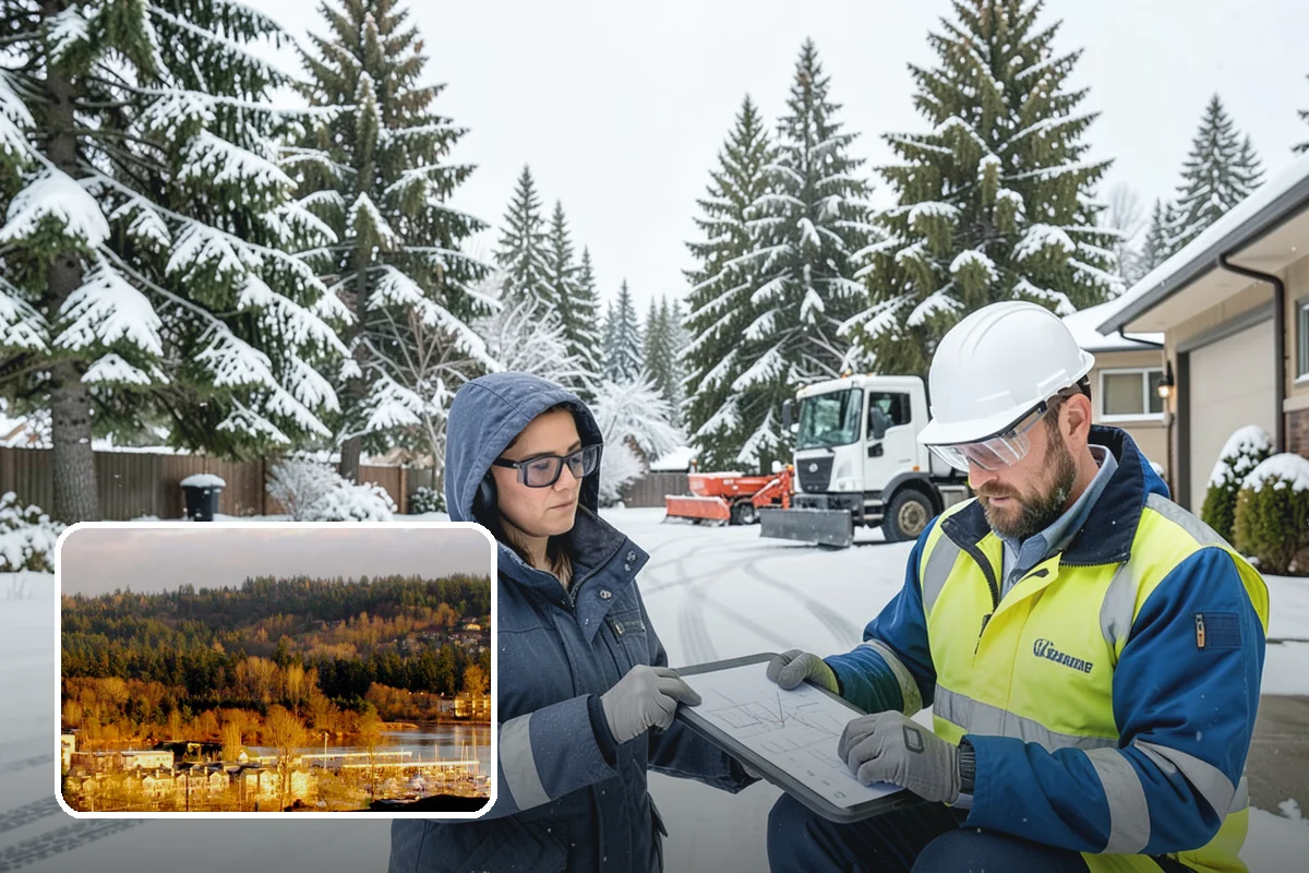 Downtown Snow Hauling in Kenmore, King County, WA - Removes snow where no on-site space exists