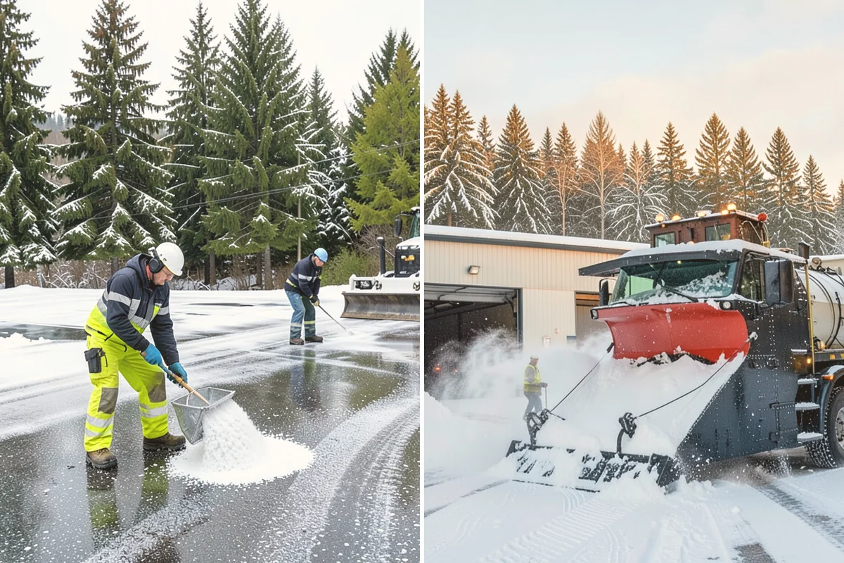 Downtown Snow Hauling in Kirkland, King County, WA - We survey streetfronts, loading zones, and crossings