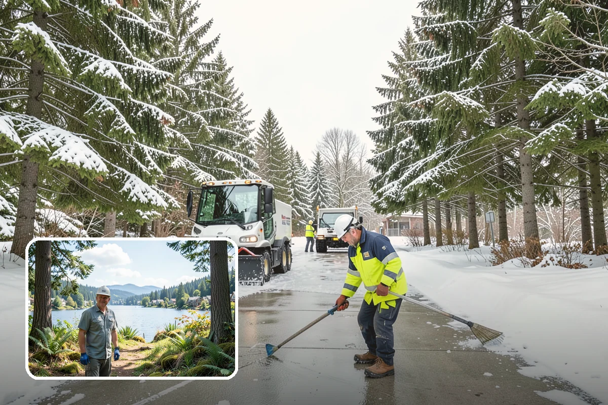 Downtown Snow Hauling in Milton, King County, WA - Removes snow where no on-site space exists