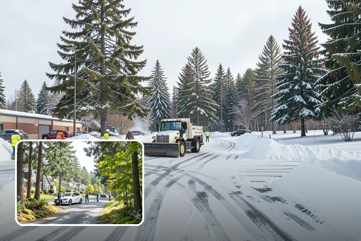 Downtown Snow Hauling in Normandy Park, King County, WA - Removes snow where no on-site space exists