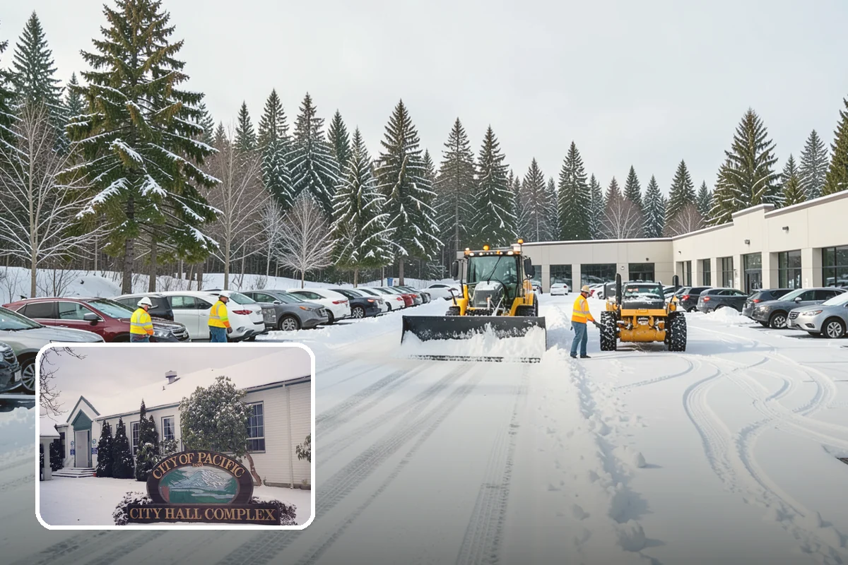 Downtown Snow Hauling in Pacific, King County, WA - Removes snow where no on-site space exists