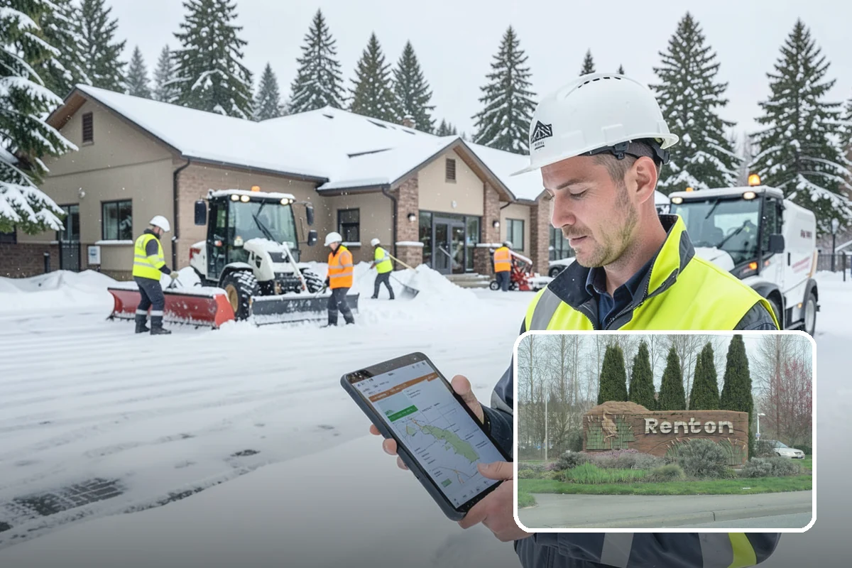 Downtown Snow Hauling in Renton, King County, WA - Removes snow where no on-site space exists