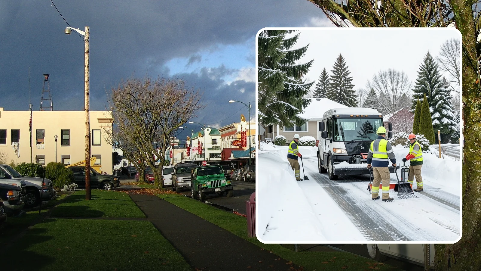 Driveway Snow Removal in Arlington, Snohomish County, WA - We clear residential driveways so you can get to work even when your side street stays buried for days.