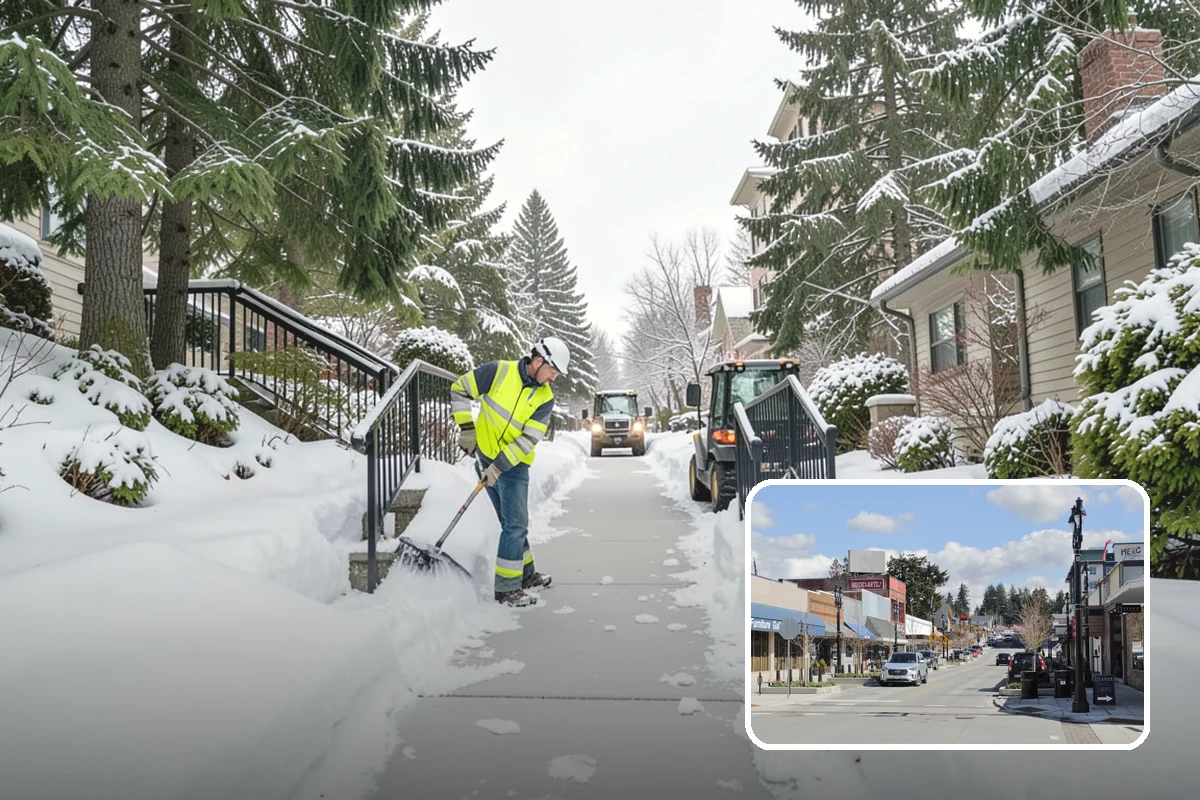 Driveway Snow Removal in Bothell, King County, WA - Restores vehicle access when neighborhood streets remain impassable