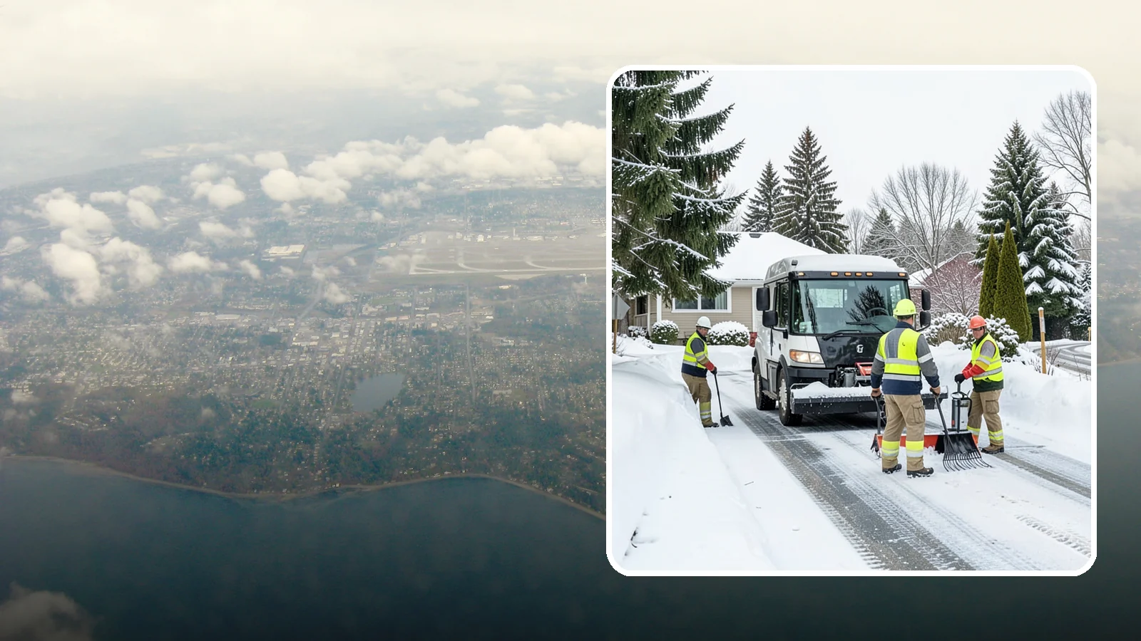 Driveway Snow Removal in Burien, King County, WA - We clear residential driveways so you can get to work even when your side street stays buried for days.