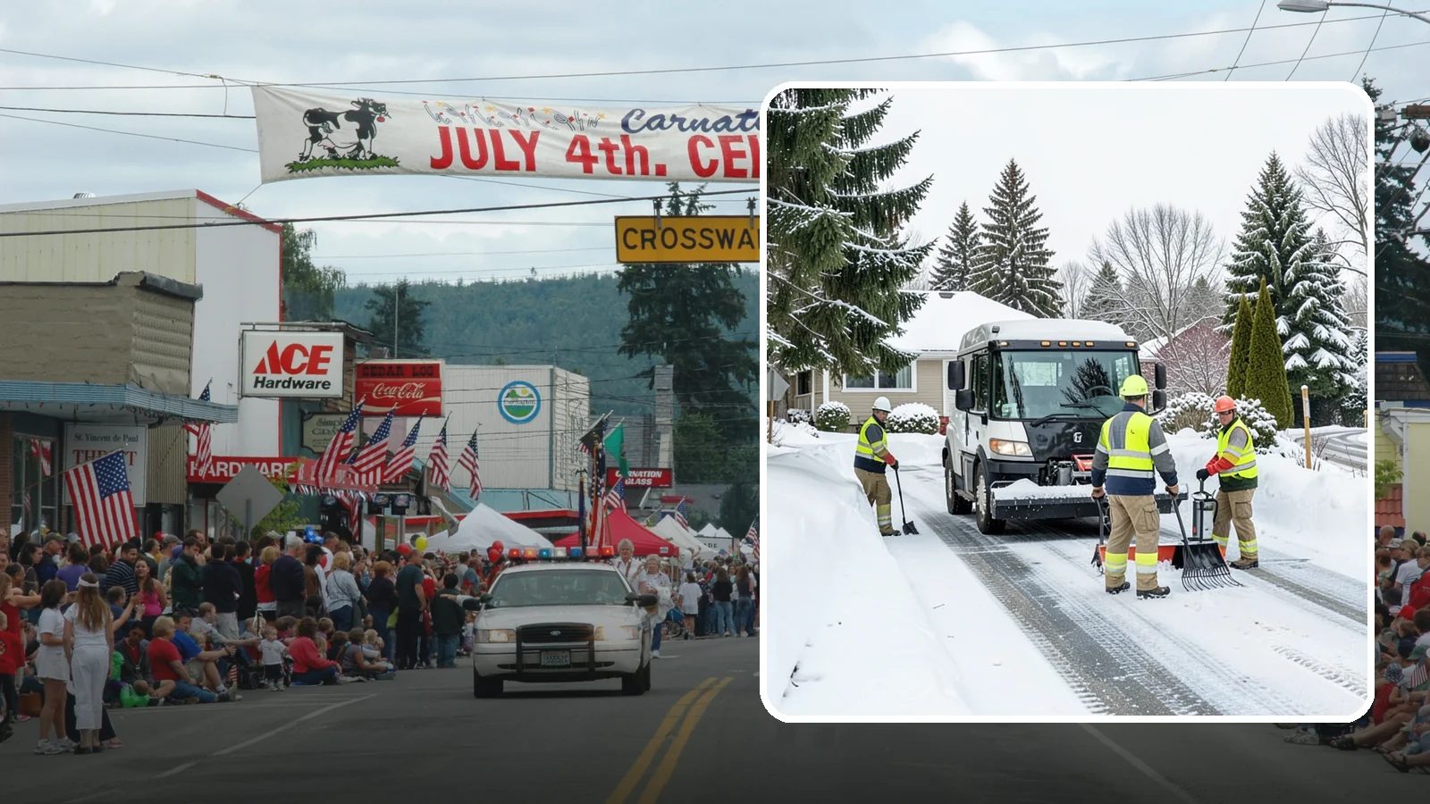 Driveway Snow Removal in Carnation, King County, WA - We clear residential driveways so you can get to work even when your side street stays buried for days.