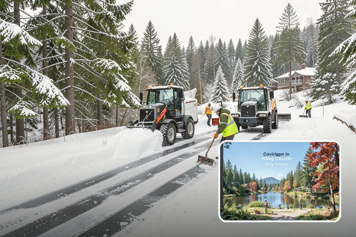 Driveway Snow Removal in Covington, King County, WA - Restores vehicle access when neighborhood streets remain impassable