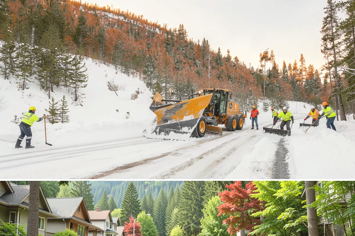 Driveway Snow Removal in Darrington, Snohomish County, WA - Reserve driveway service in early winter so your route position is locked in before December's first lowland accumulation.