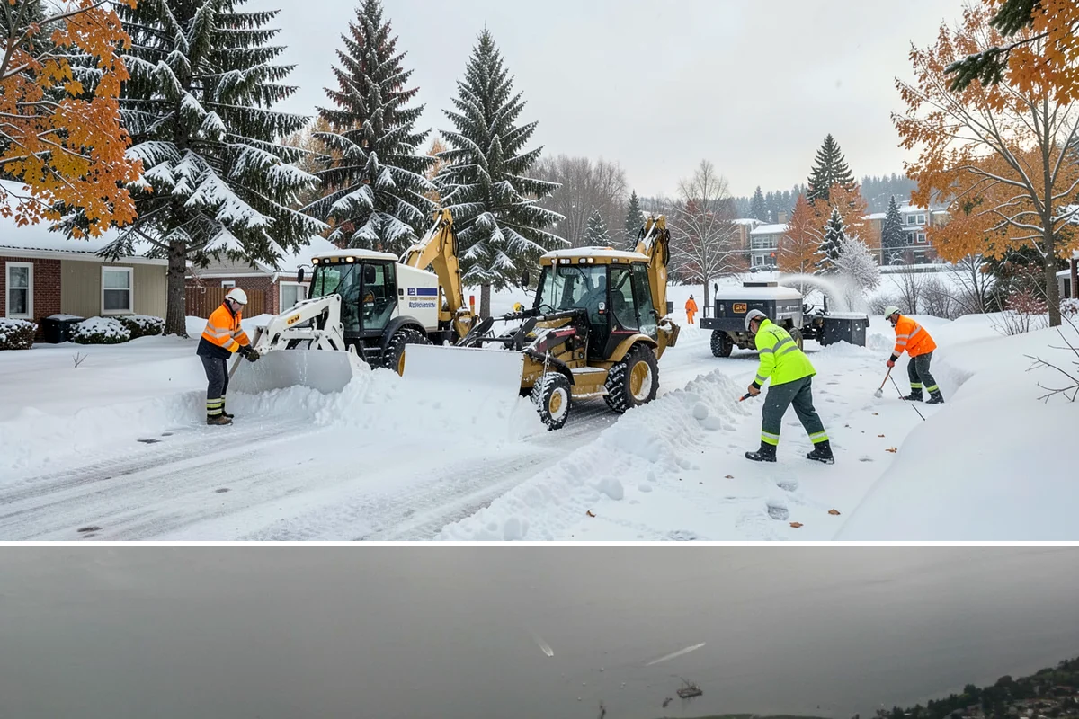 Driveway Snow Removal in Des Moines, King County, WA - Reserve driveway service in early winter so your route position is locked in before December's first lowland accumulation.