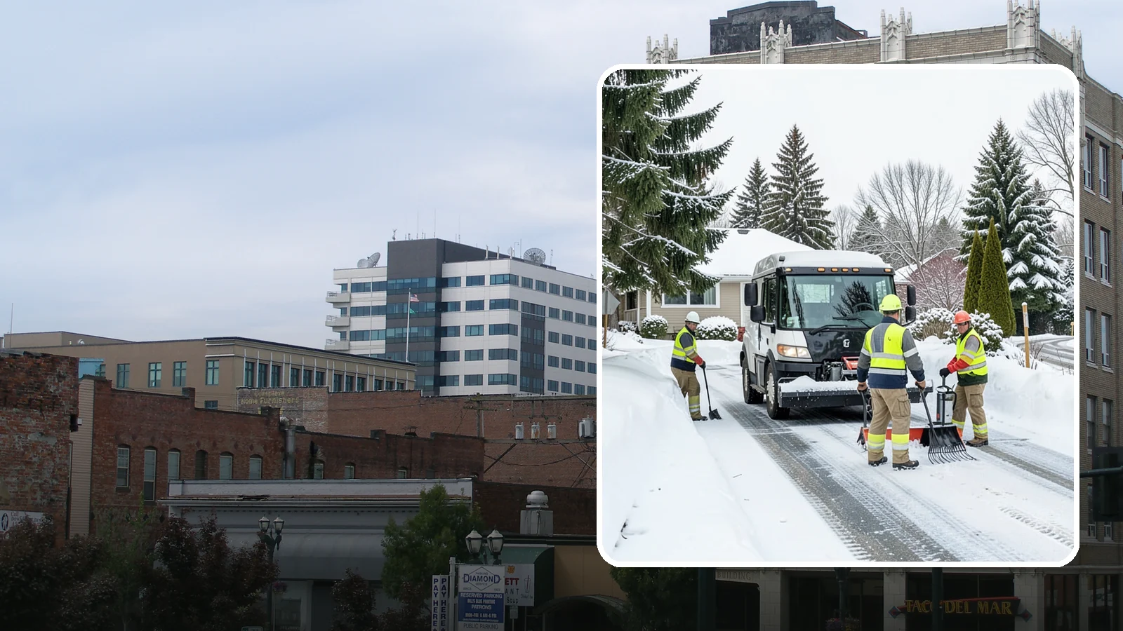 Driveway Snow Removal in Everett, Snohomish County, WA - We clear residential driveways so you can get to work even when your side street stays buried for days.