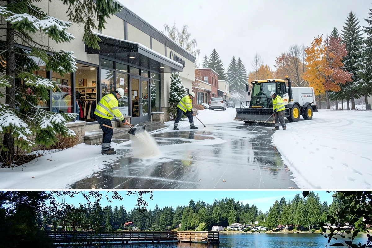 Driveway Snow Removal in Federal Way, King County, WA - Reserve driveway service in early winter so your route position is locked in before December's first lowland accumulation.