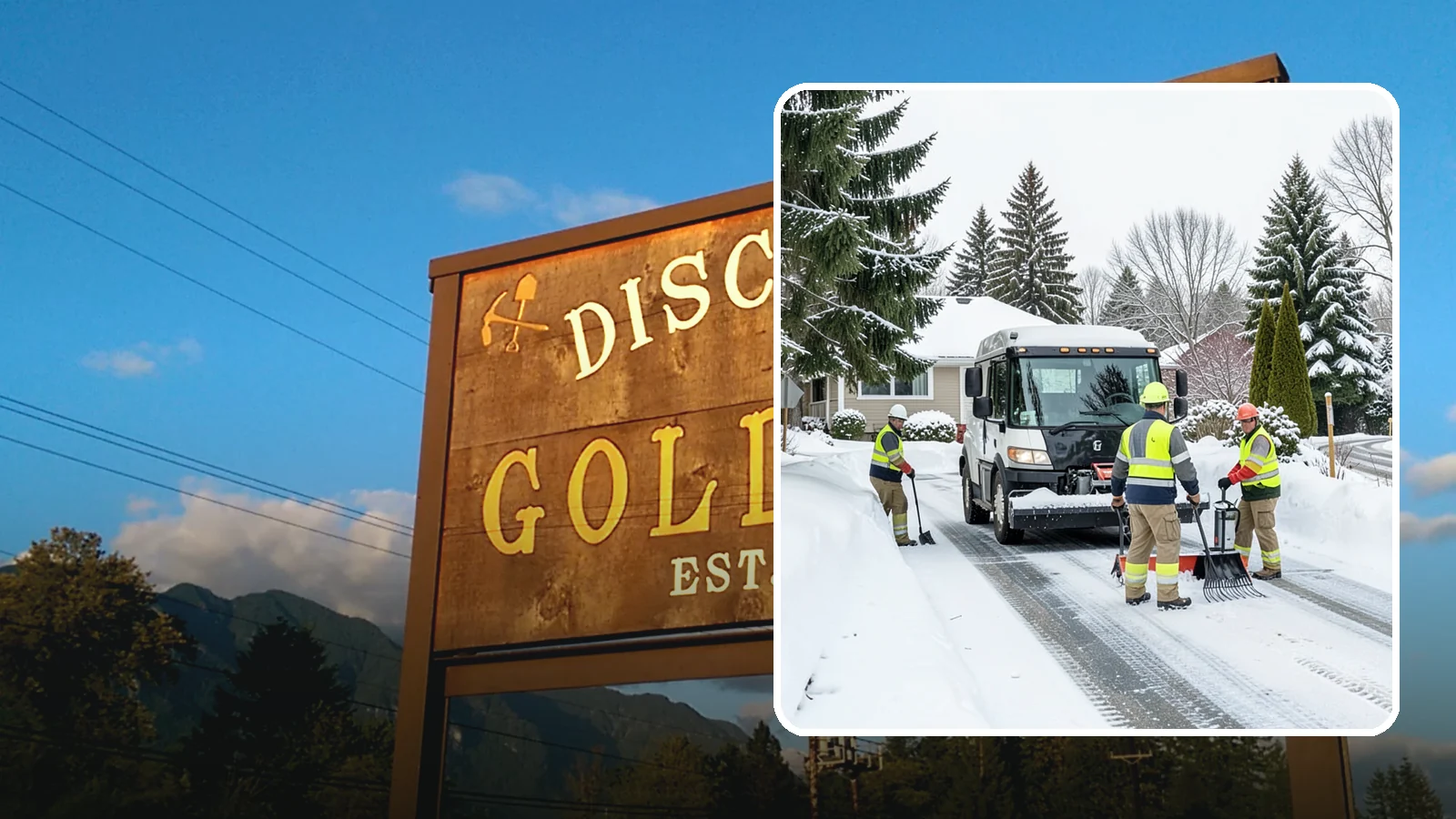 Driveway Snow Removal in Gold Bar, Snohomish County, WA - We clear residential driveways so you can get to work even when your side street stays buried for days.