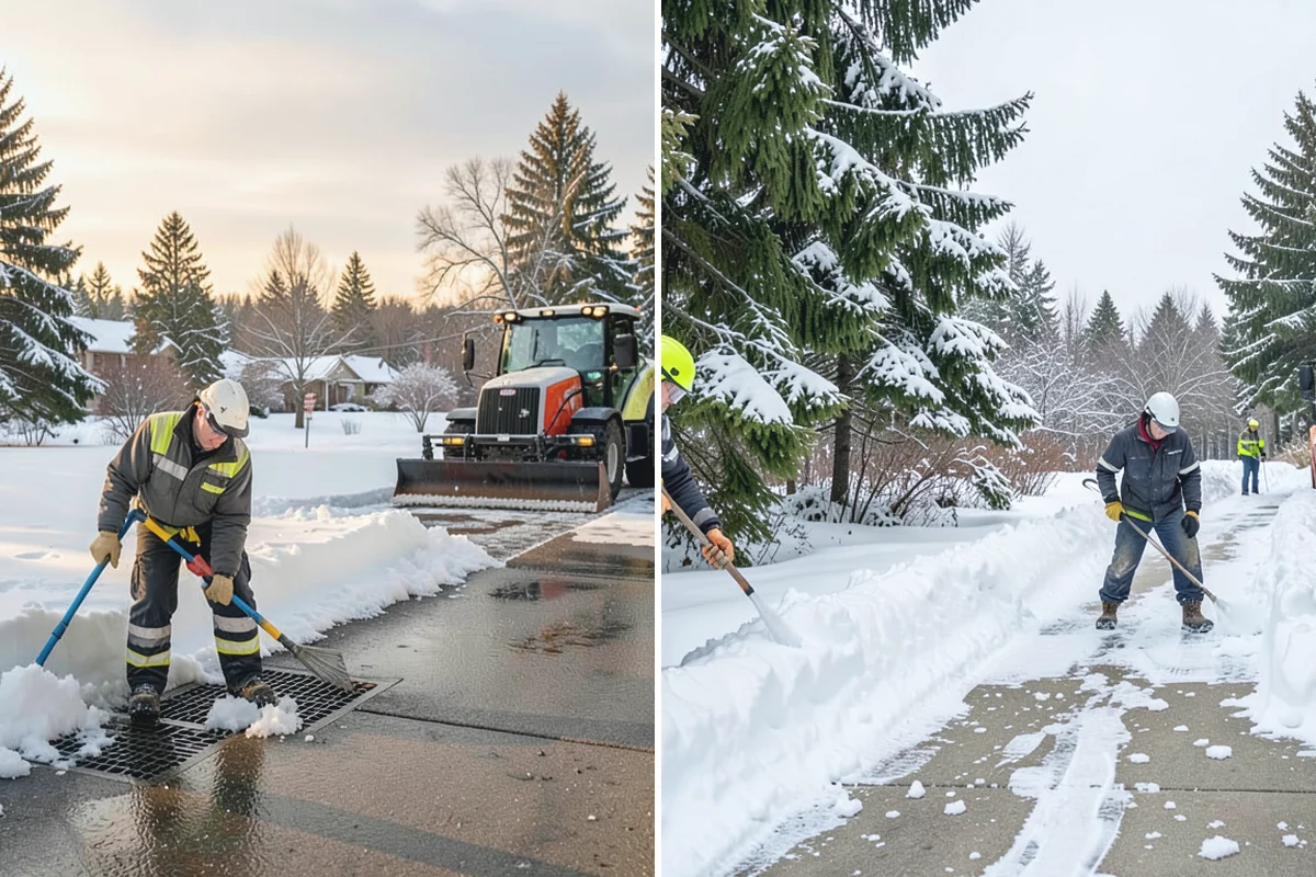 Driveway Snow Removal in Gold Bar, Snohomish County, WA - We measure the drive length and note the surface material