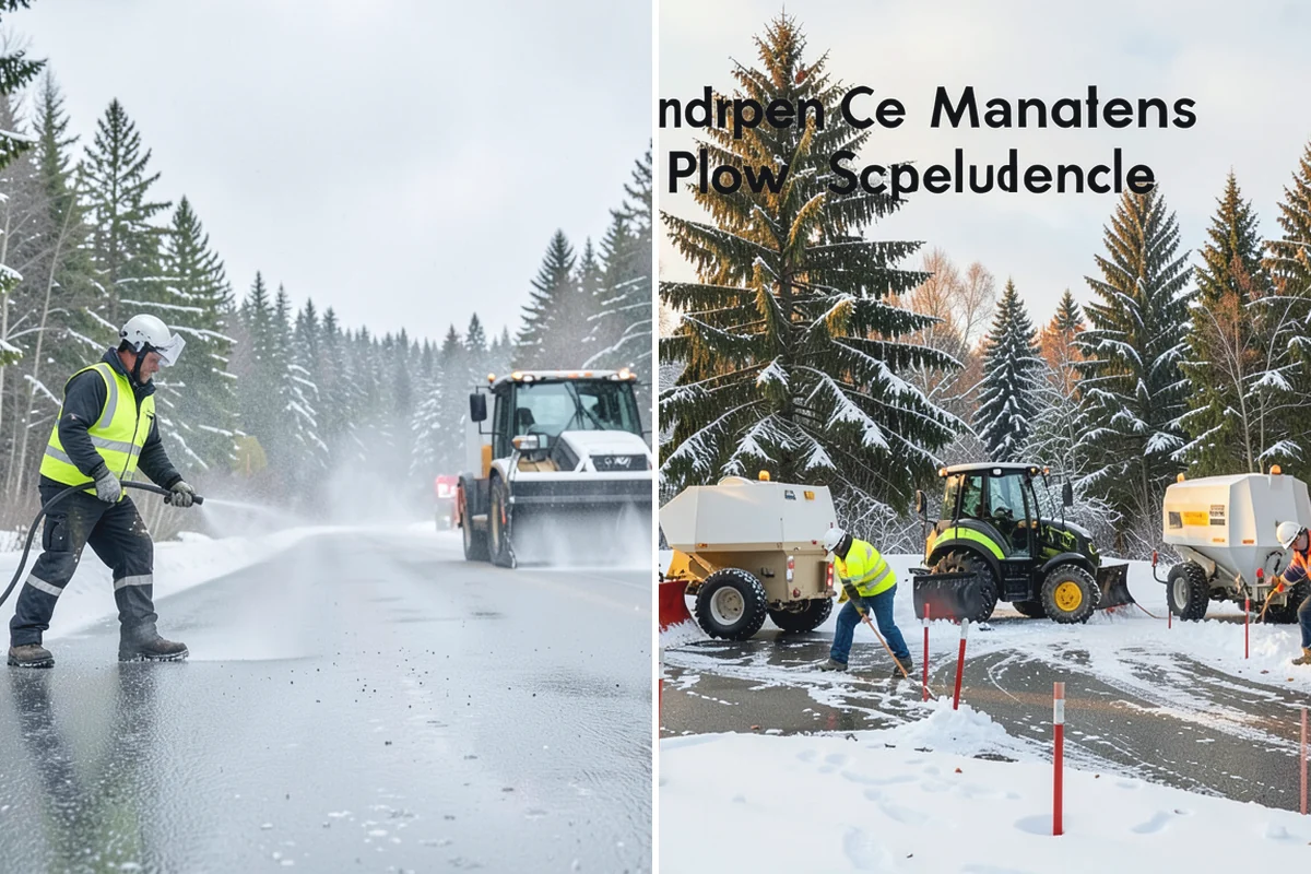 Driveway Snow Removal in Granite Falls, Snohomish County, WA - We measure the drive length and note the surface material