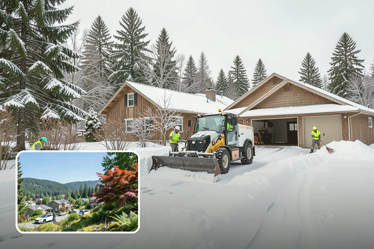 Driveway Snow Removal in Index, Snohomish County, WA - Restores vehicle access when neighborhood streets remain impassable