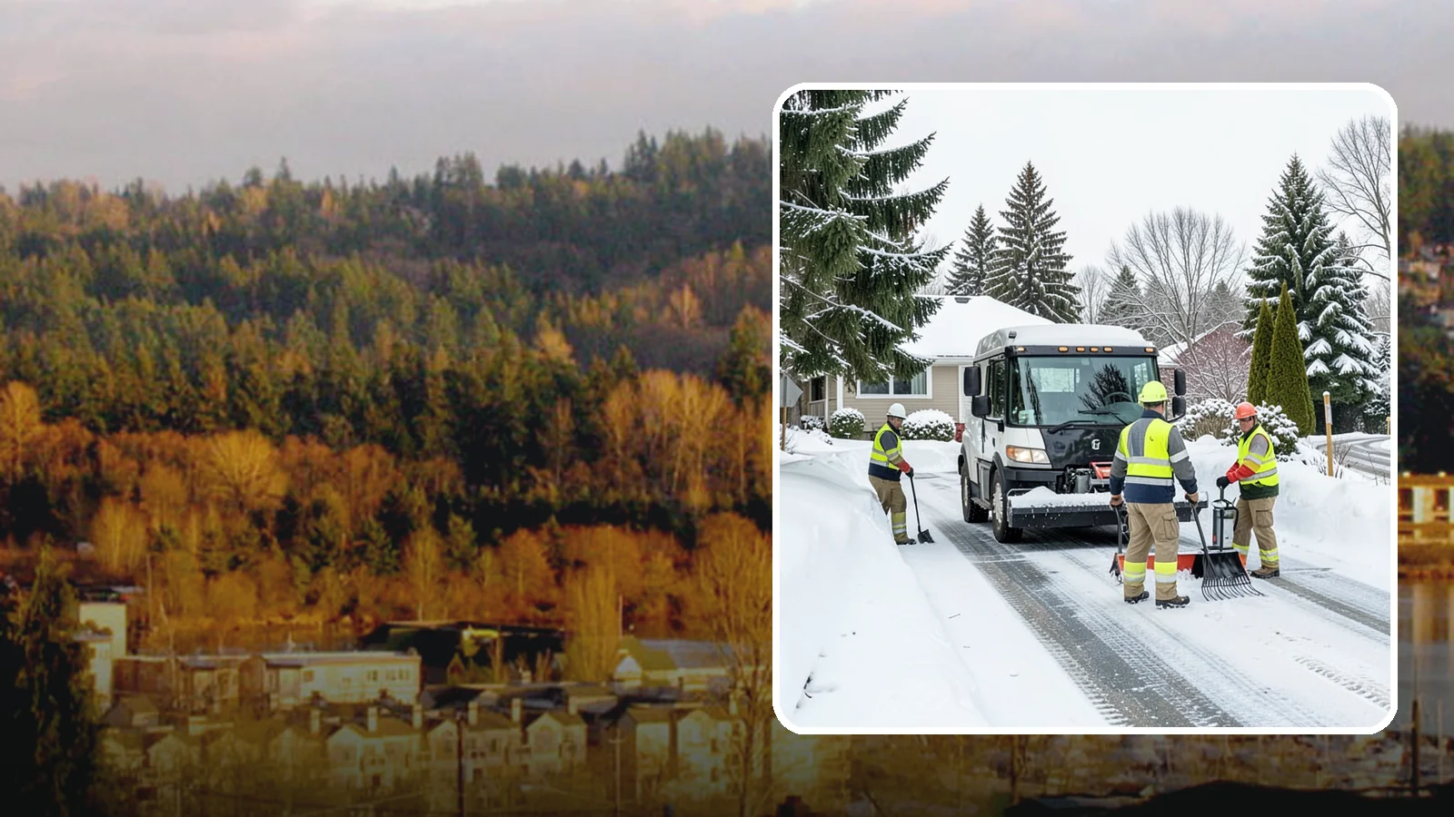 Driveway Snow Removal in Kenmore, King County, WA - We clear residential driveways so you can get to work even when your side street stays buried for days.