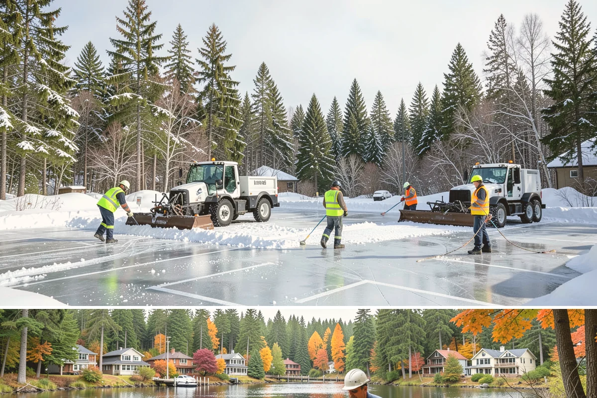 Driveway Snow Removal in La Conner, Skagit County, WA - Reserve driveway service in early winter so your route position is locked in before December's first lowland accumulation.