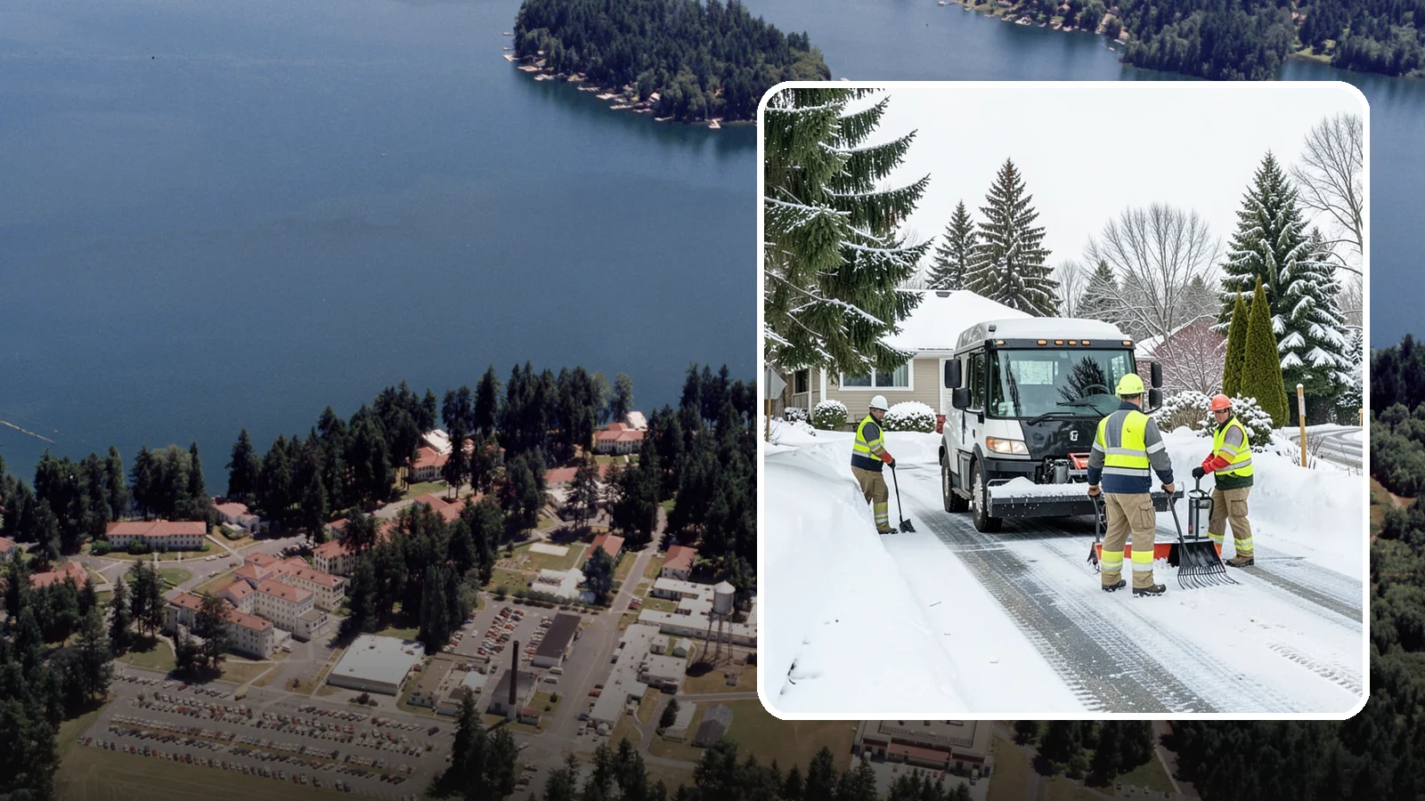 Driveway Snow Removal in Lakewood, Pierce County, WA - We clear residential driveways so you can get to work even when your side street stays buried for days.