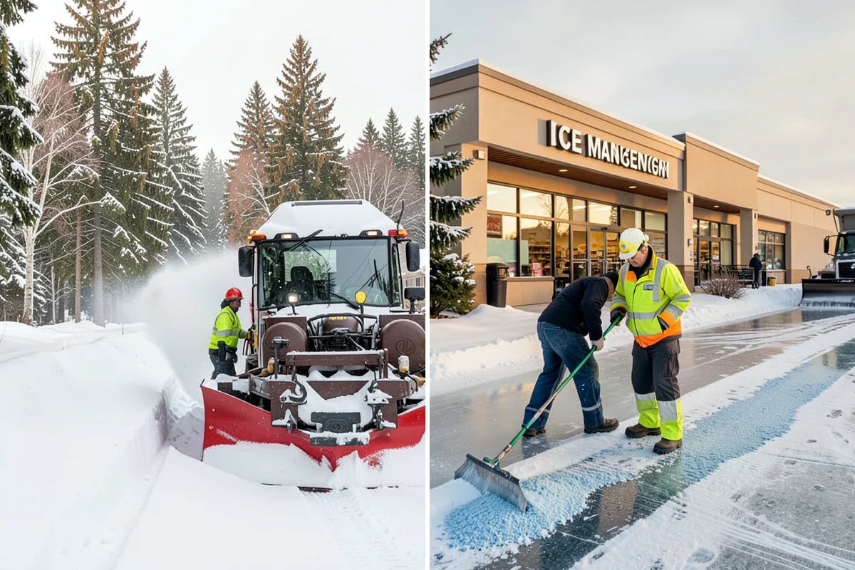 Driveway Snow Removal in Lakewood, Pierce County, WA - We measure the drive length and note the surface material