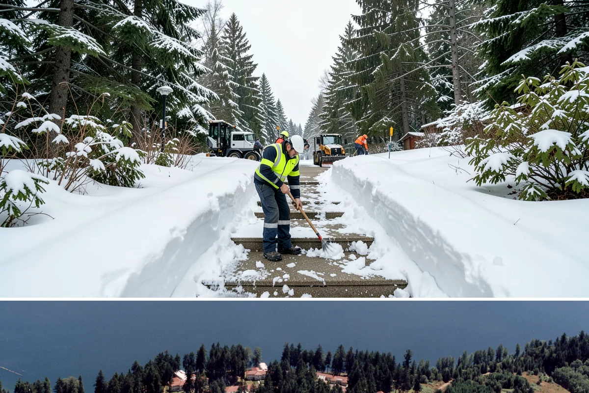 Driveway Snow Removal in Lakewood, Pierce County, WA - Reserve driveway service in early winter so your route position is locked in before December's first lowland accumulation.