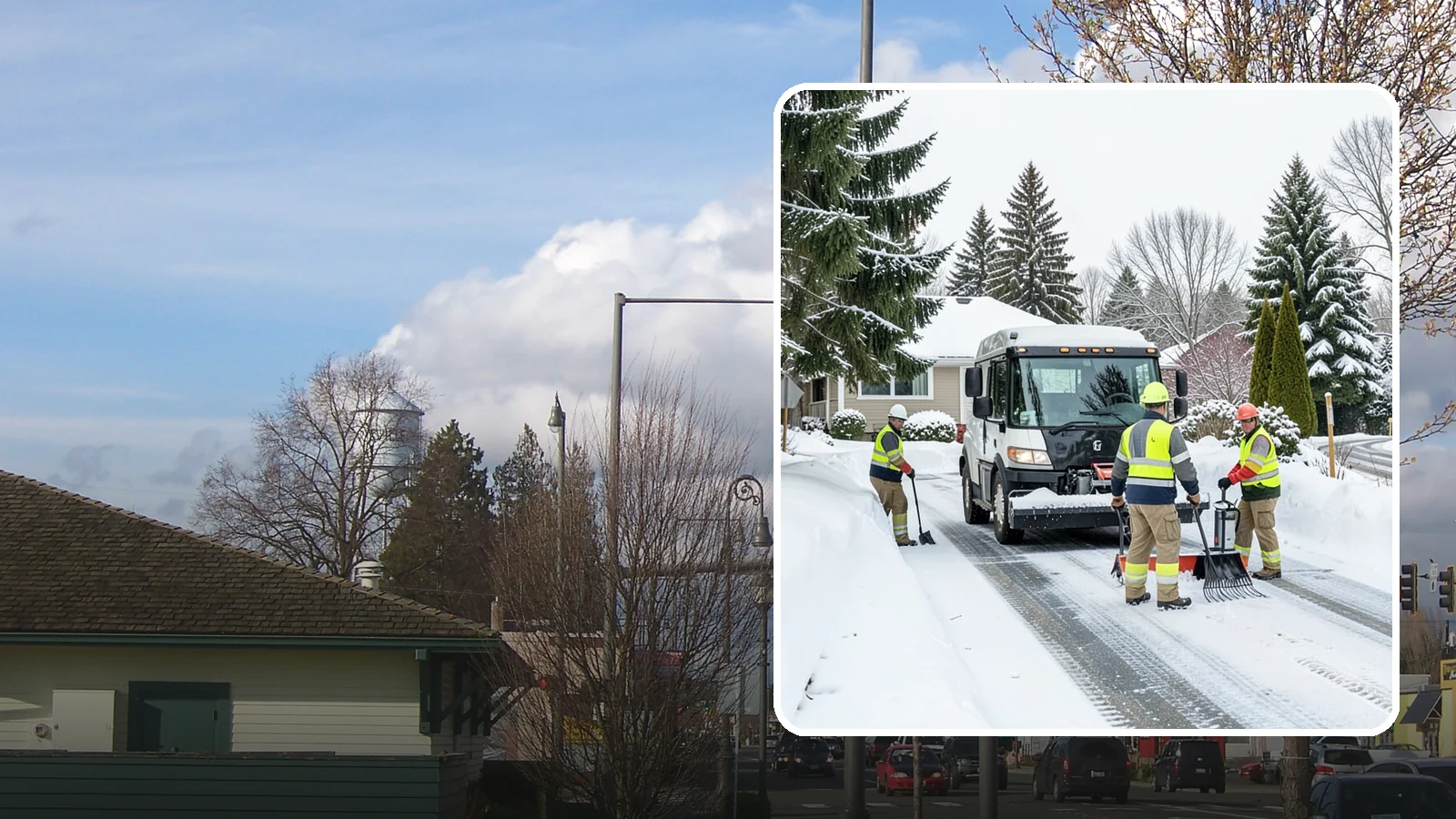 Driveway Snow Removal in Marysville, Snohomish County, WA - We clear residential driveways so you can get to work even when your side street stays buried for days.