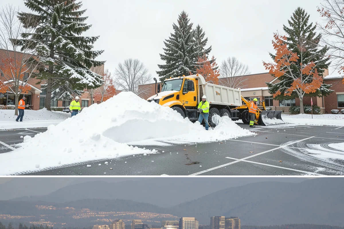 Driveway Snow Removal in Medina, King County, WA - Reserve driveway service in early winter so your route position is locked in before December's first lowland accumulation.