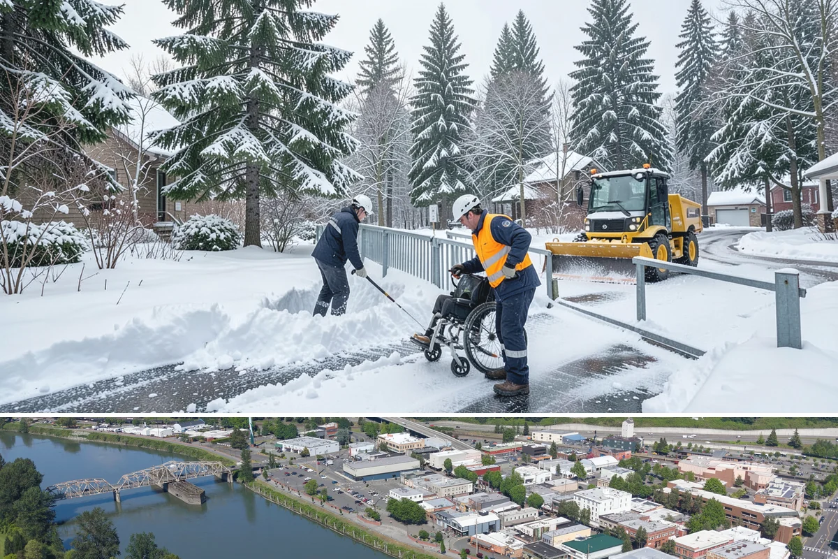 Driveway Snow Removal in Mount Vernon, Skagit County, WA - Reserve driveway service in early winter so your route position is locked in before December's first lowland accumulation.