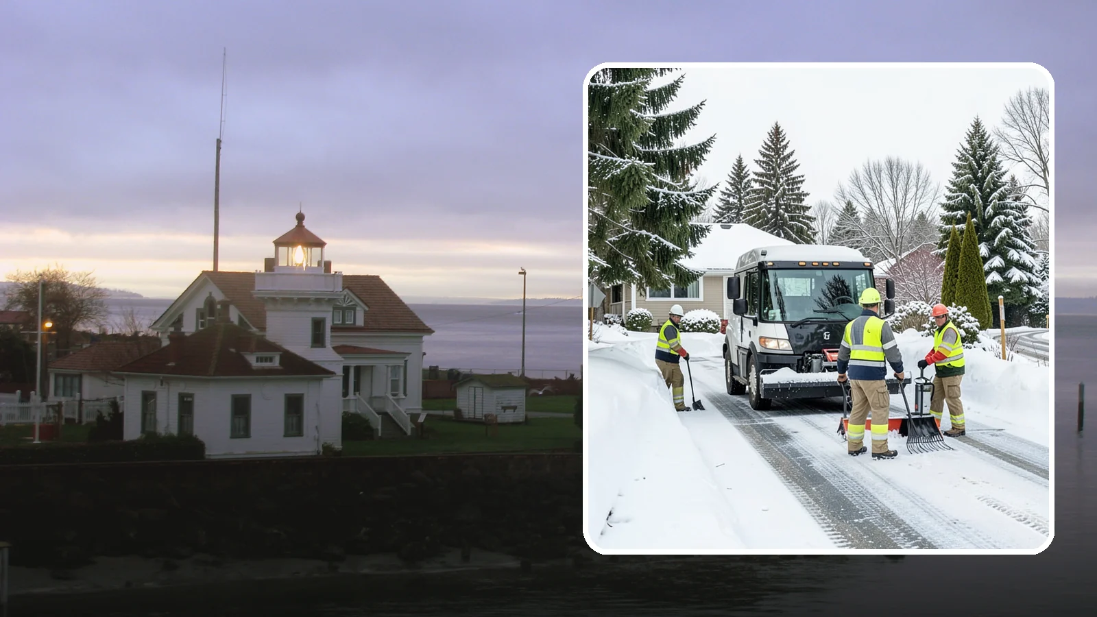 Driveway Snow Removal in Mukilteo, Snohomish County, WA - We clear residential driveways so you can get to work even when your side street stays buried for days.
