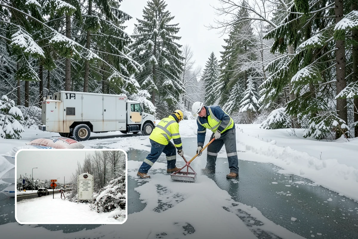 Driveway Snow Removal in Newcastle, King County, WA - Restores vehicle access when neighborhood streets remain impassable