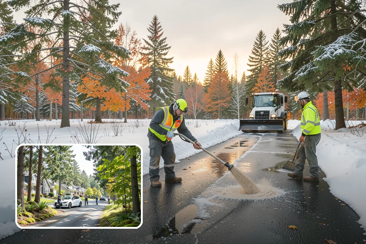 Driveway Snow Removal in Normandy Park, King County, WA - Restores vehicle access when neighborhood streets remain impassable