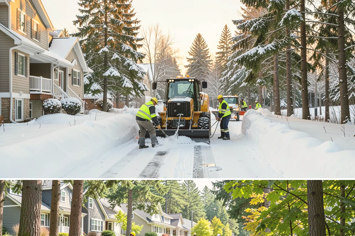 Driveway Snow Removal in Normandy Park, King County, WA - Reserve driveway service in early winter so your route position is locked in before December's first lowland accumulation.