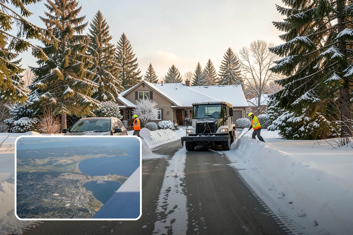 Driveway Snow Removal in Oak Harbor, Island County, WA - Restores vehicle access when neighborhood streets remain impassable