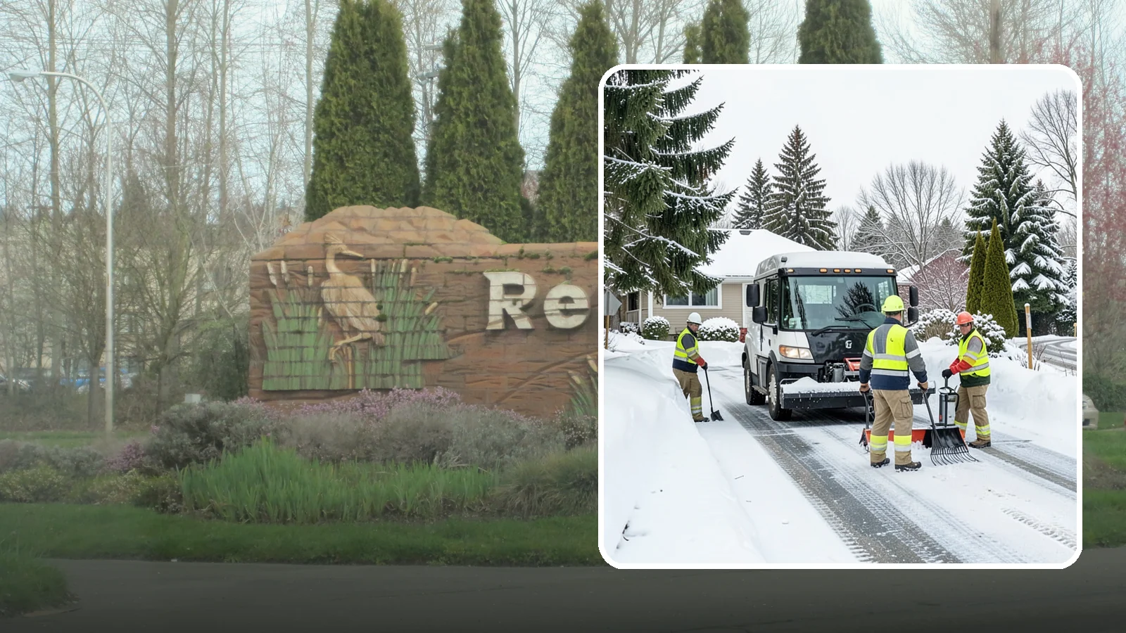 Driveway Snow Removal in Renton, King County, WA - We clear residential driveways so you can get to work even when your side street stays buried for days.