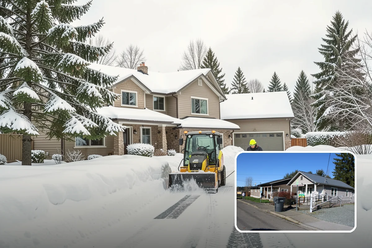 Driveway Snow Removal in South Prairie, Pierce County, WA - Restores vehicle access when neighborhood streets remain impassable