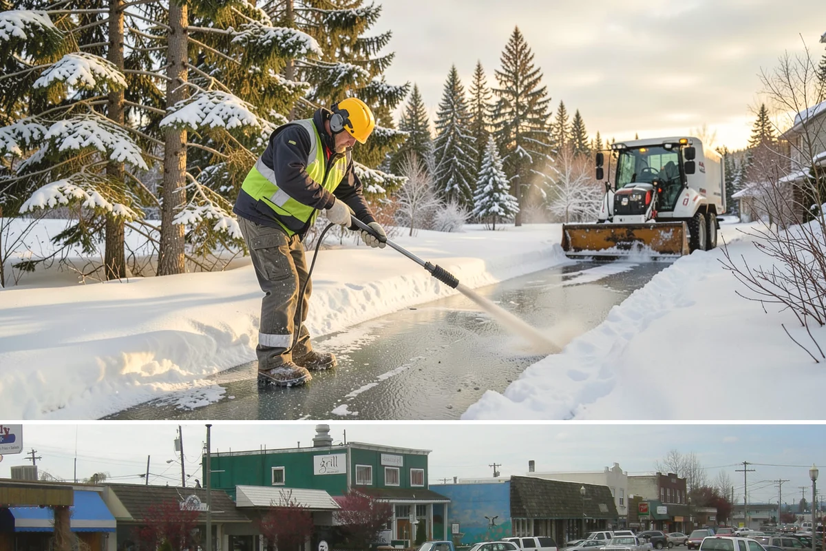 Driveway Snow Removal in Stanwood, Snohomish County, WA - Reserve driveway service in early winter so your route position is locked in before December's first lowland accumulation.
