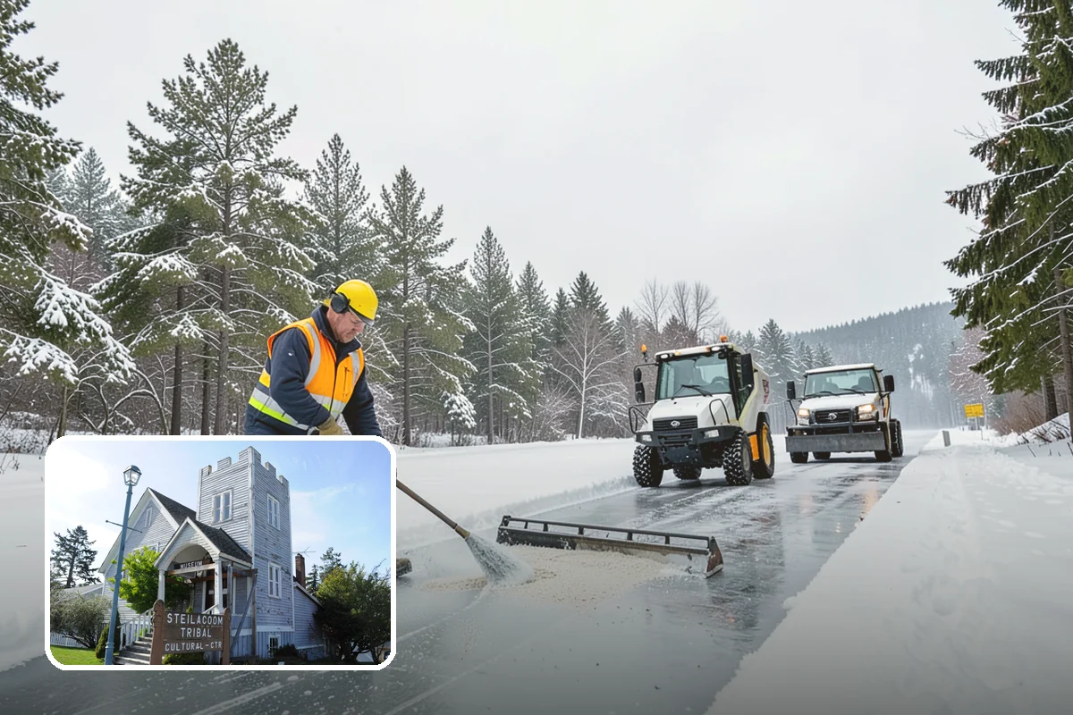 Driveway Snow Removal in Steilacoom, Pierce County, WA - Restores vehicle access when neighborhood streets remain impassable