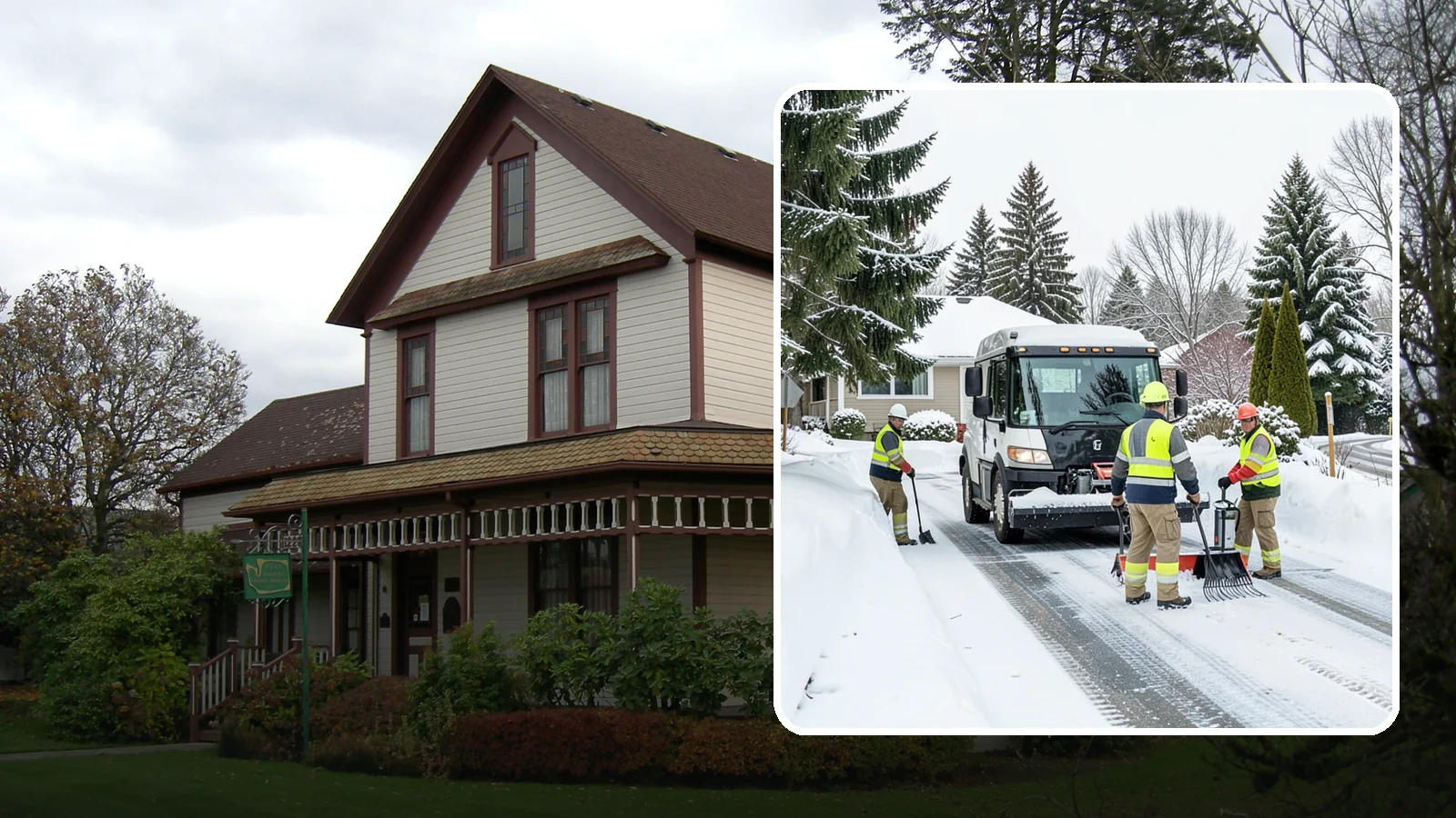 Driveway Snow Removal in Sumner, Pierce County, WA - We clear residential driveways so you can get to work even when your side street stays buried for days.