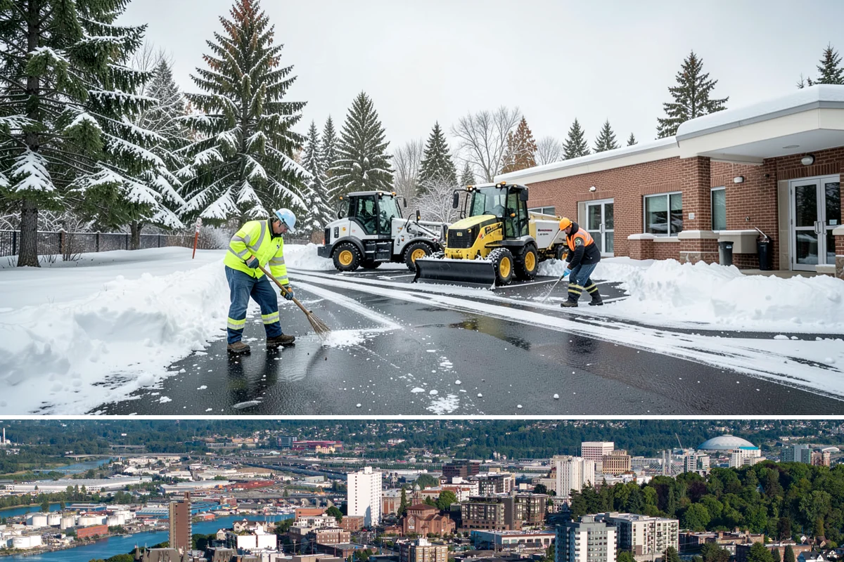 Driveway Snow Removal in Tacoma, Pierce County, WA - Reserve driveway service in early winter so your route position is locked in before December's first lowland accumulation.