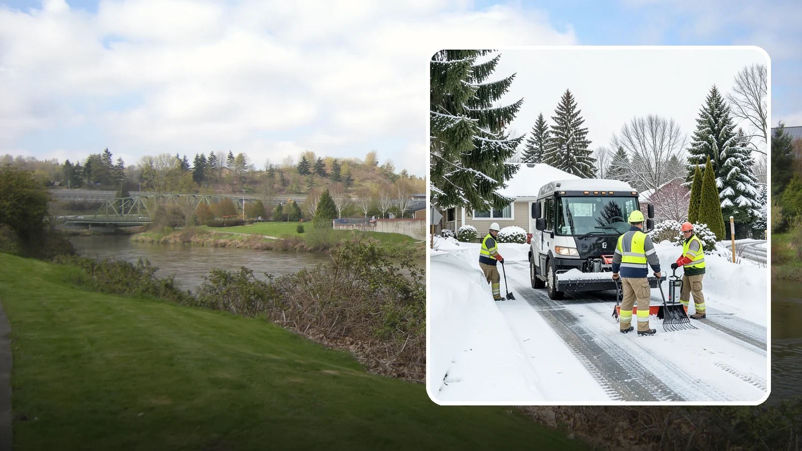 Driveway Snow Removal in Tukwila, King County, WA - We clear residential driveways so you can get to work even when your side street stays buried for days.