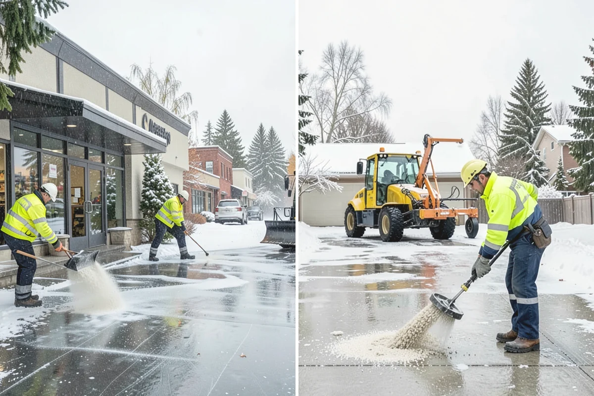Dump Truck Plowing in Anacortes, Skagit County, WA - Plan plow routes alongside loading and haul-off points