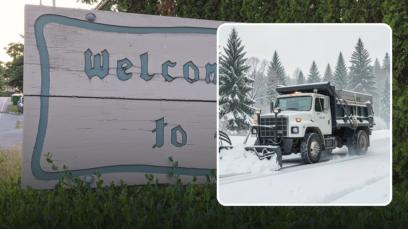 Dump Truck Plowing in Brier, Snohomish County, WA - Our plow-equipped dump trucks move heavy snow and haul it away in a single, efficient operation.