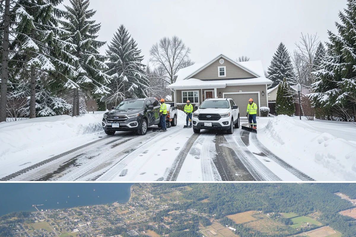 Dump Truck Plowing in Coupeville, Island County, WA - Dump truck plowing is most useful during heavy accumulation events from December through February on space-limited commercial...