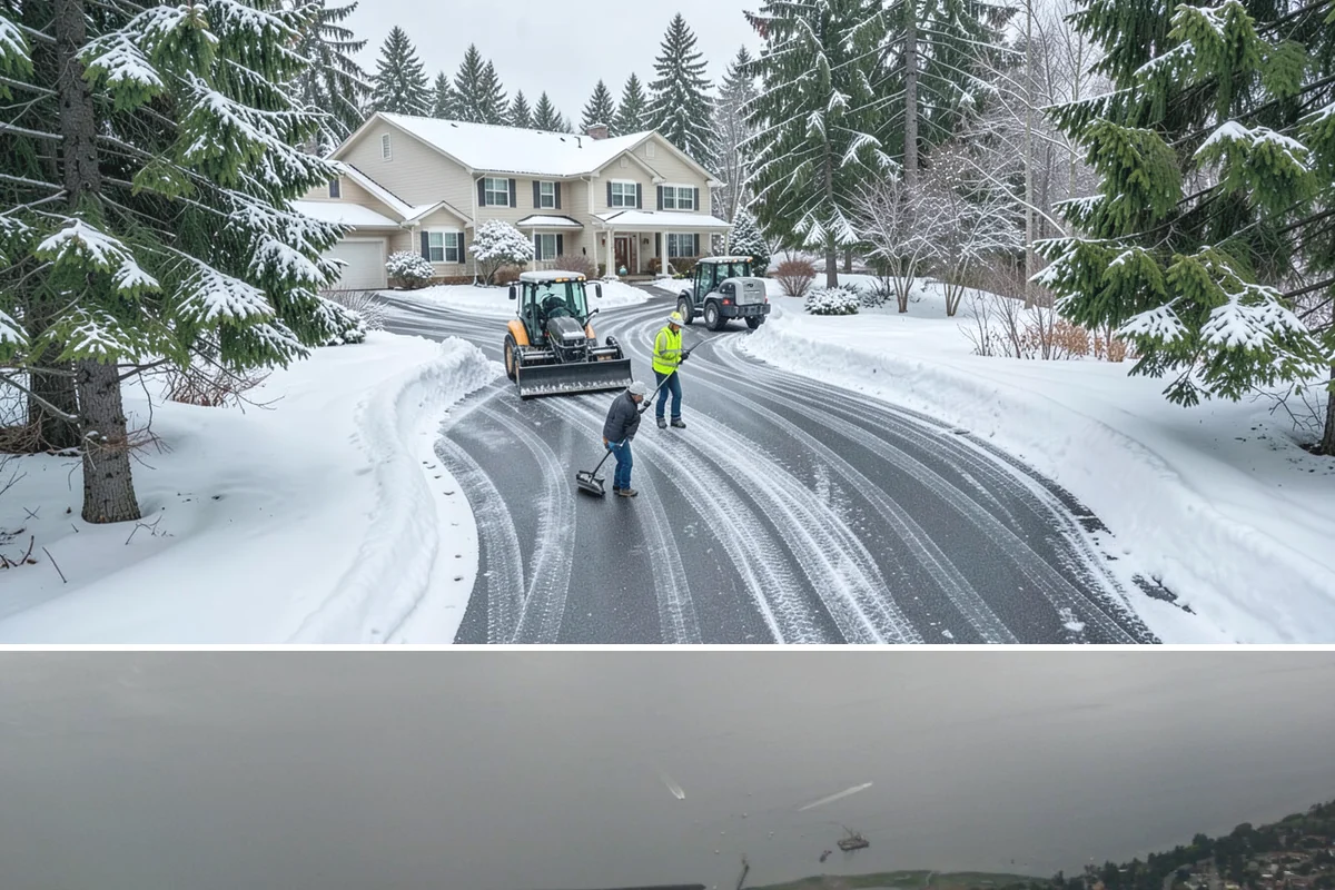 Dump Truck Plowing in Des Moines, King County, WA - Dump truck plowing is most useful during heavy accumulation events from December through February on space-limited commercial...
