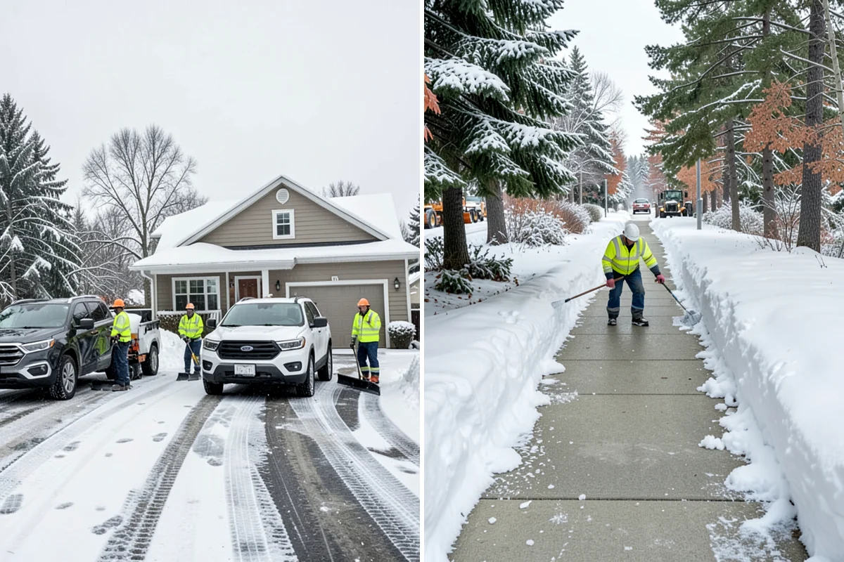 Dump Truck Plowing in Fircrest, Pierce County, WA - Plan plow routes alongside loading and haul-off points
