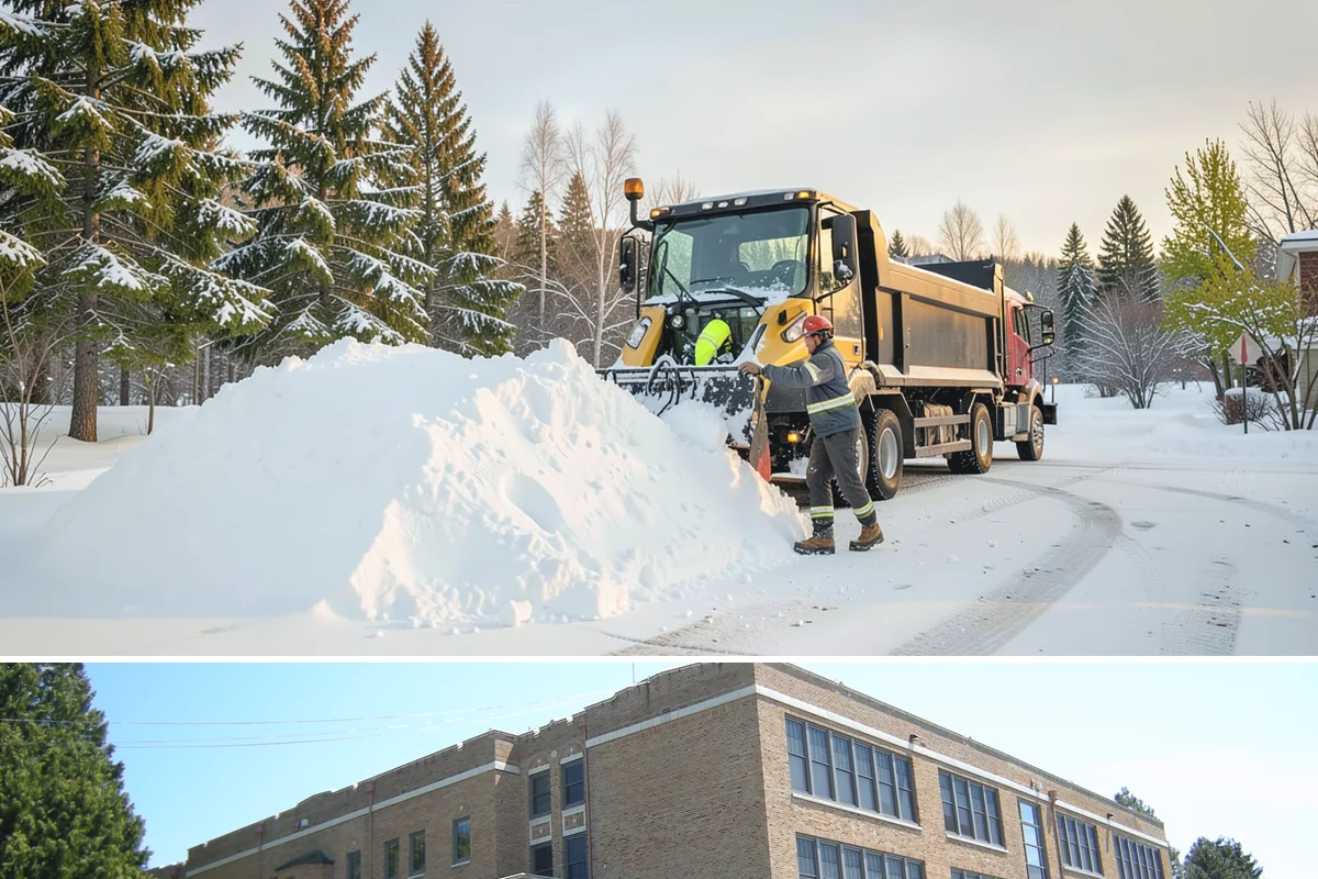 Dump Truck Plowing in Maple Valley, King County, WA - Dump truck plowing is most useful during heavy accumulation events from December through February on space-limited commercial...