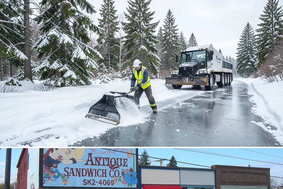 Dump Truck Plowing in Ruston, Pierce County, WA - Dump truck plowing is most useful during heavy accumulation events from December through February on space-limited commercial...