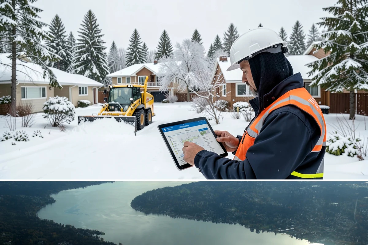 Dump Truck Plowing in Sammamish, King County, WA - Dump truck plowing is most useful during heavy accumulation events from December through February on space-limited commercial...